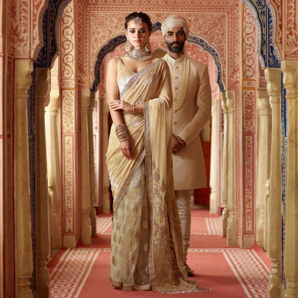 Buy Latest and designer Fashionalbe Stone Work Saree Women's Saree Wedding  Sari brodal designer saree at Amazon.in